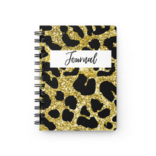 Load image into Gallery viewer, Animal Print Spiral Bound Journal
