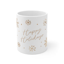 Load image into Gallery viewer, Happy Holidays Mug 11oz