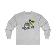 Load image into Gallery viewer, Merry Christmas Long Sleeve Tee