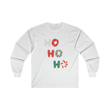 Load image into Gallery viewer, Ho Ho Ho Long Sleeve Tee