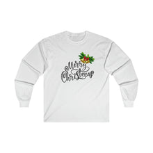Load image into Gallery viewer, Merry Christmas Long Sleeve Tee