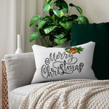 Load image into Gallery viewer, Merry Christmas Lumbar Pillow
