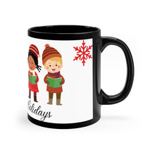 Load image into Gallery viewer, Happy holidays w/kids mug
