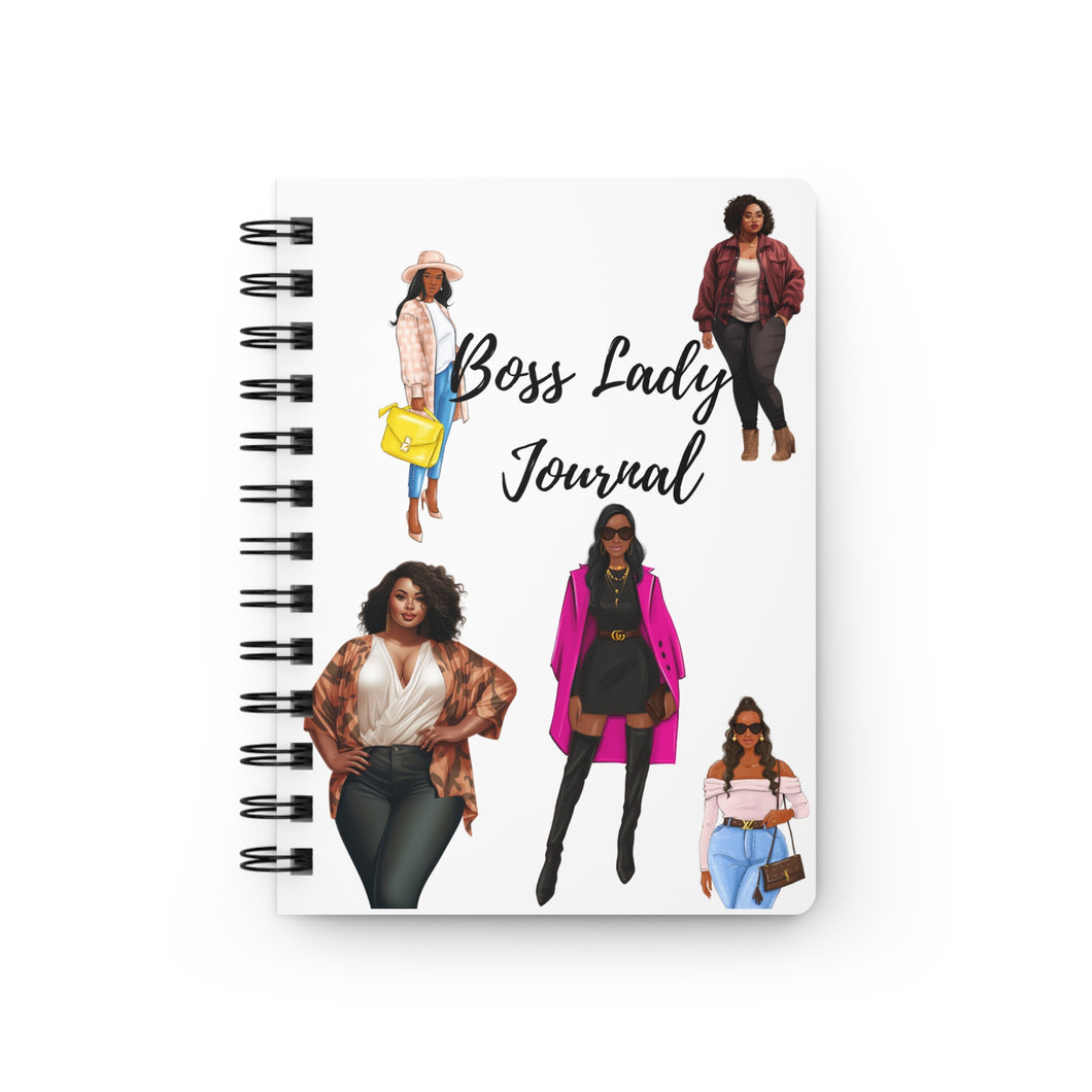 Boss Lady Spiral Bound Journal