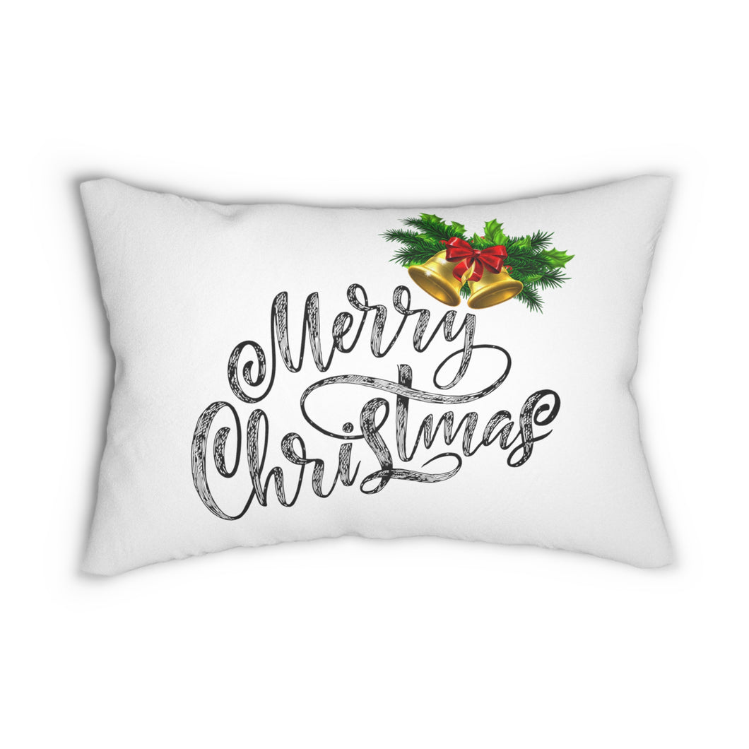 Merry Christmas Lumbar Pillow