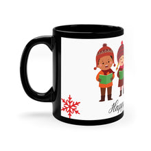 Load image into Gallery viewer, Happy holidays w/kids mug
