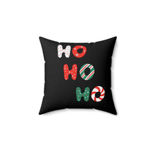 Load image into Gallery viewer, Black Santa Pillow
